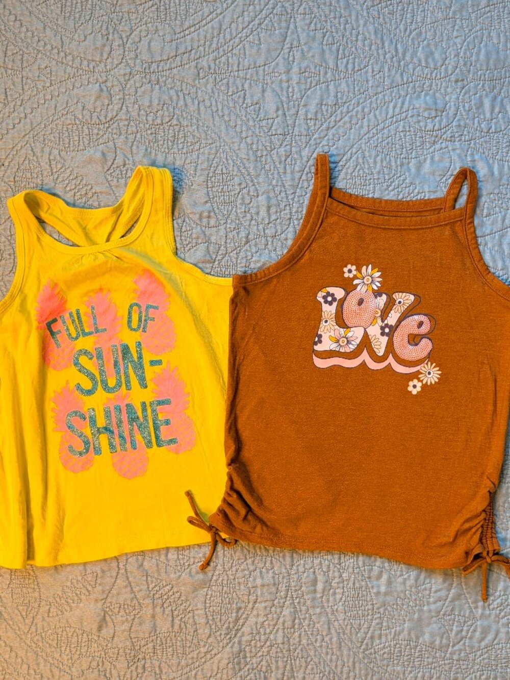 Wonder Nation & Child of Mine Summer Tank Tops